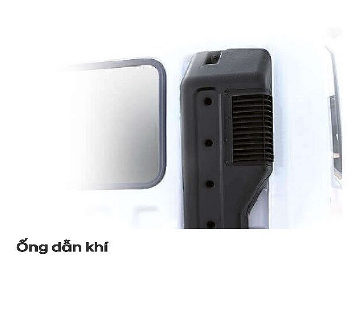 Ống xả xe tải Hyundai HD210