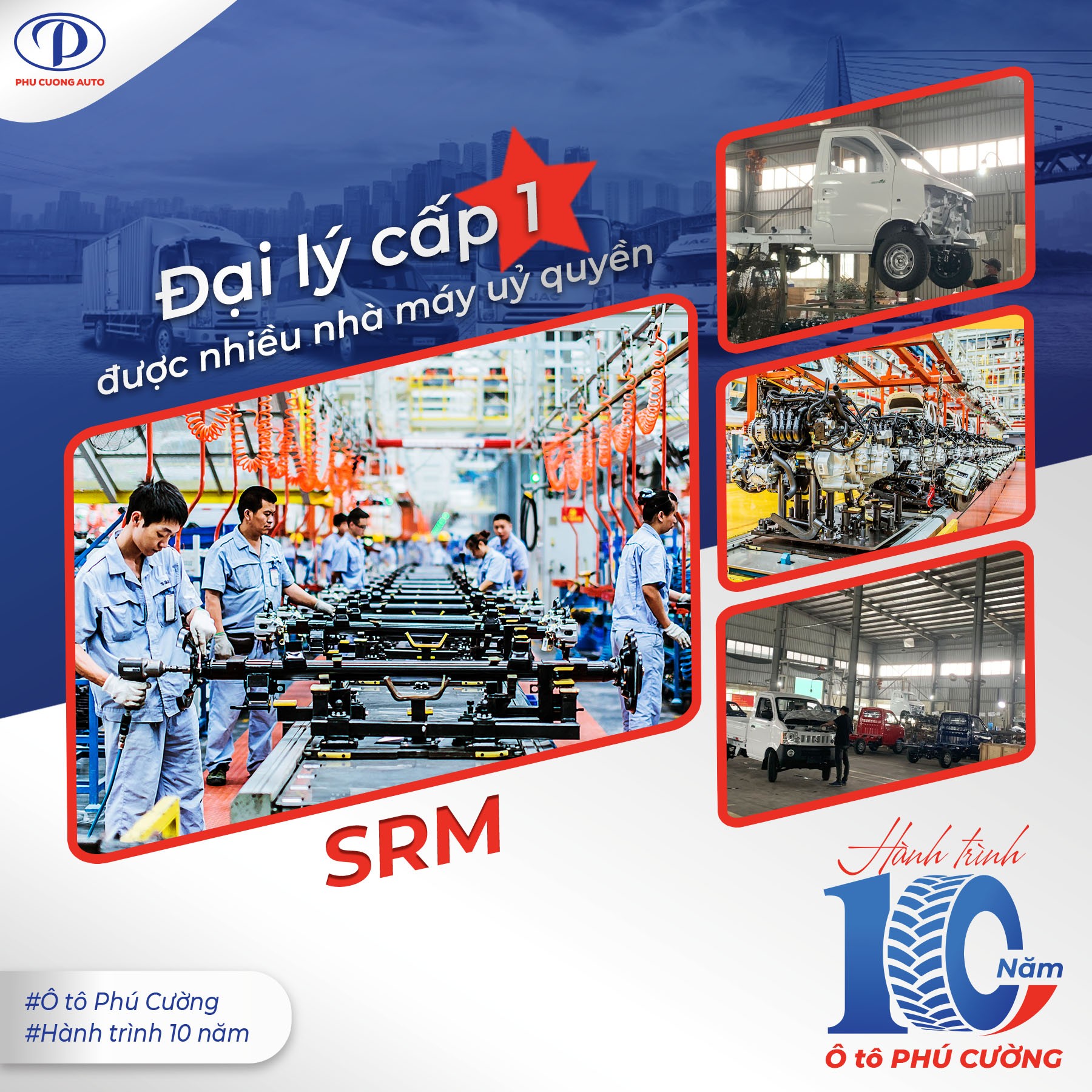 Đại lý xe tải SRM Phú Cường Auto