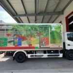 Xe tải dán decal quảng cáo thương hiệu hiệu quả