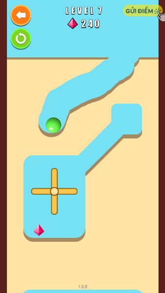 Màn hình chơi game Đào Đất