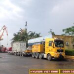 Xe tải Man siêu trường vận chuyển máy biến áp