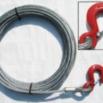 Cáp kéo xe tải thép bện chịu lực cao, đường kính lớn, chuyên dụng cho xe tải trọng lớn và máy móc công trình.