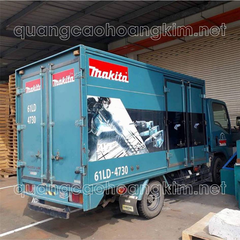 Mẫu decal xe tải đẹp phong cách graffiti, cá tính