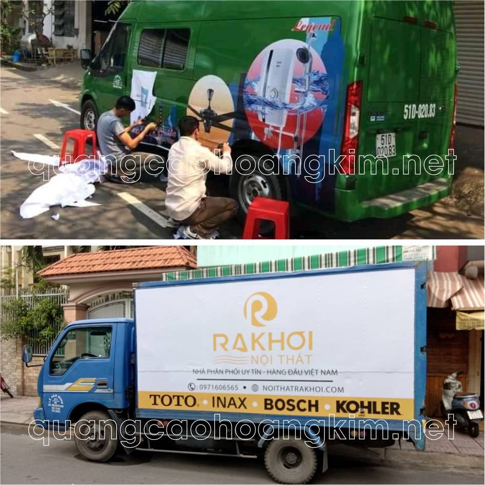 Mẫu decal xe tải đẹp quảng cáo sản phẩm giáo dục
