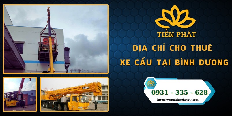 Crane rental address in Binh Duong