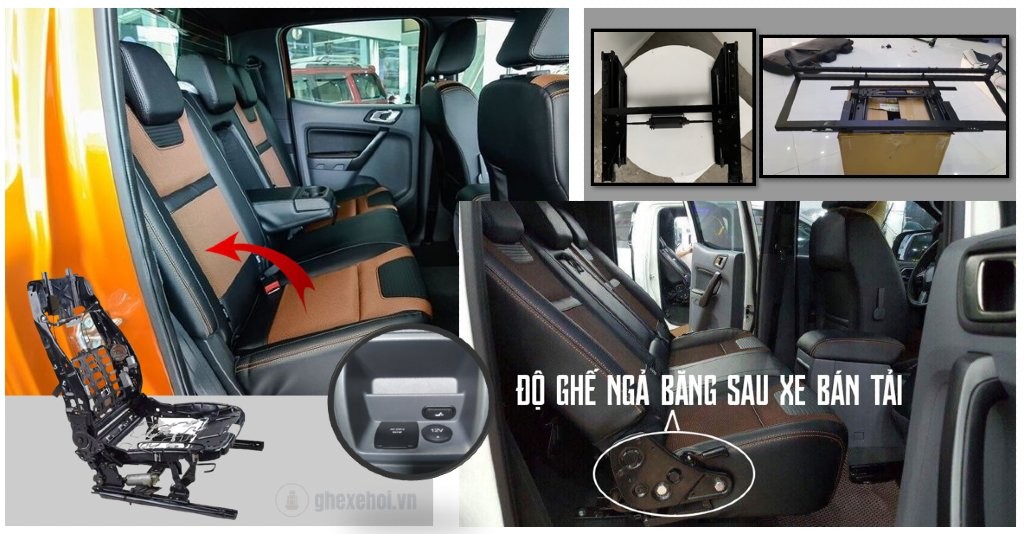 Ghế sau xe bán tải
