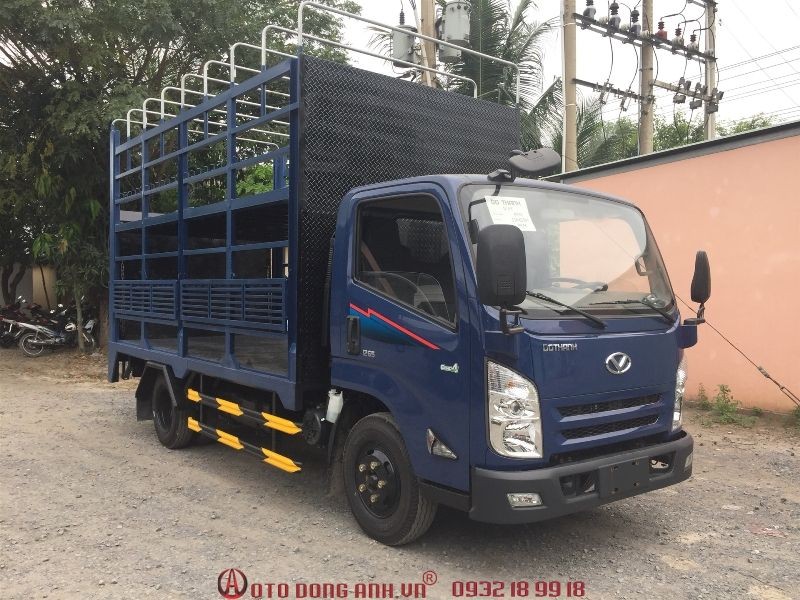 Đóng thùng bửng nâng hạ 2 tầng