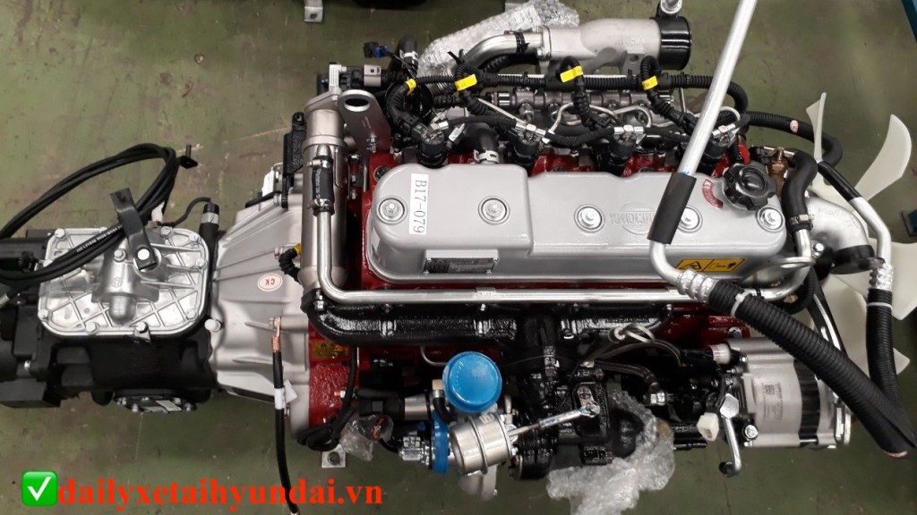 Động cơ Diesel 4A1-68C43 mạnh mẽ của xe tải Jac X150 1.5 tấn