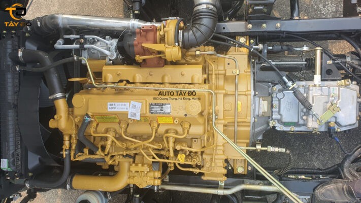 Motor do camião d8