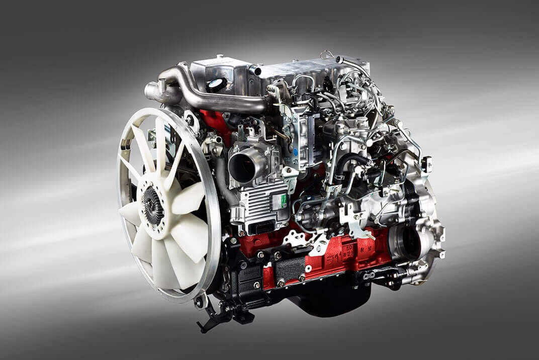 Động cơ Hino J08E mạnh mẽ, bền bỉ và tiết kiệm nhiên liệu