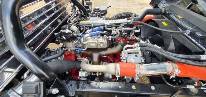 Motor Cummins do camião Jac