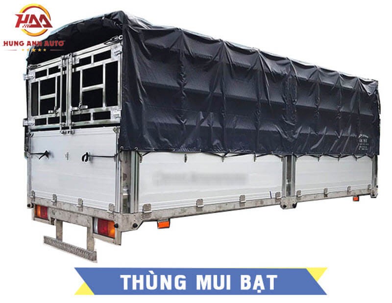 Đóng thùng xe tải thùng mui bạt