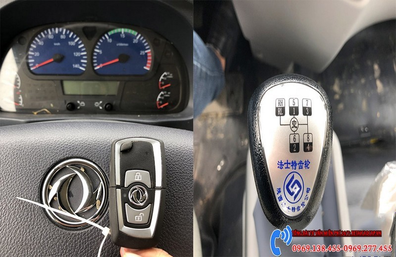 9-Zoll-Unterhaltungsbildschirm des Dongfeng 8-Tonnen-LKWs, moderner Komfort für Fahrer in Hai Phong
