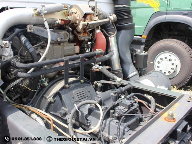 Moteur puissant du camion Dongfeng 9.6 tonnes