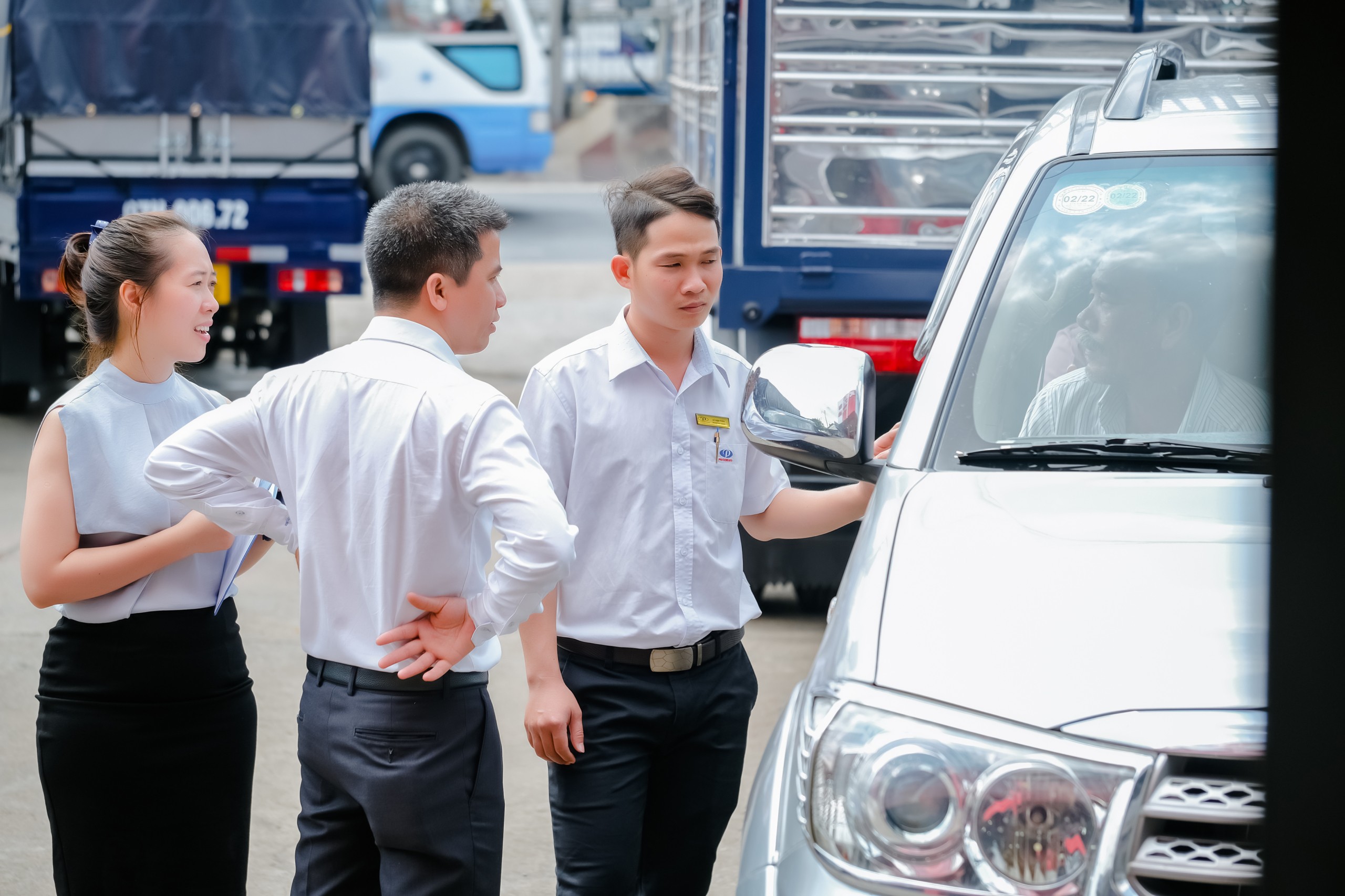 Bàn giao xe tải Dongfeng tại Xe Tải Mỹ Đình