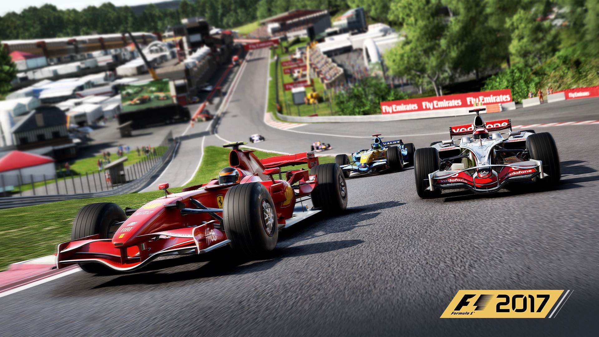 Giao diện tùy chỉnh và lựa chọn xe đua trong game F1 2017 phiên bản cho Mac