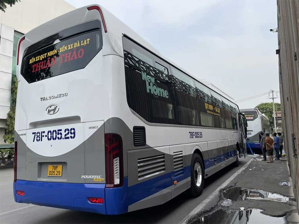 Xe tải Thuận Thảo đón khách tại nhiều điểm khác nhau