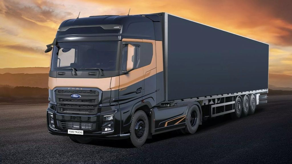 Tracteur routier Ford F-Max tuné, camion international de l'année