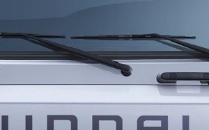 ヒュンダイHD360輸入トラックのフロントガラスとドアハンドル