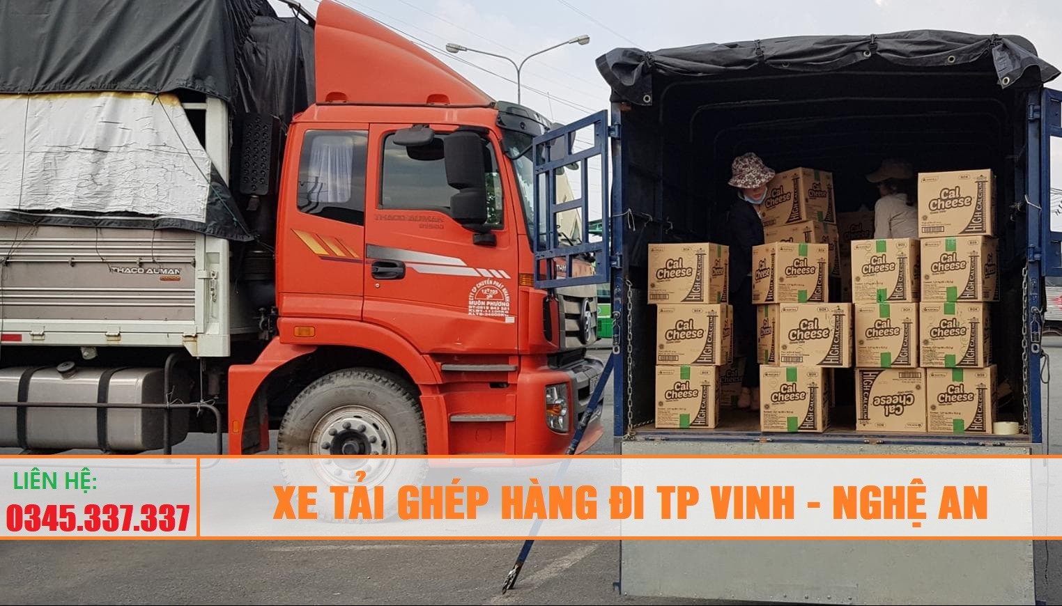 Xe tải chở hàng Hà Nội Nghệ An