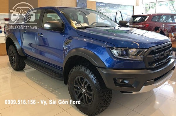 alt text: Hình ảnh tổng quan Ford Ranger Raptor 2019