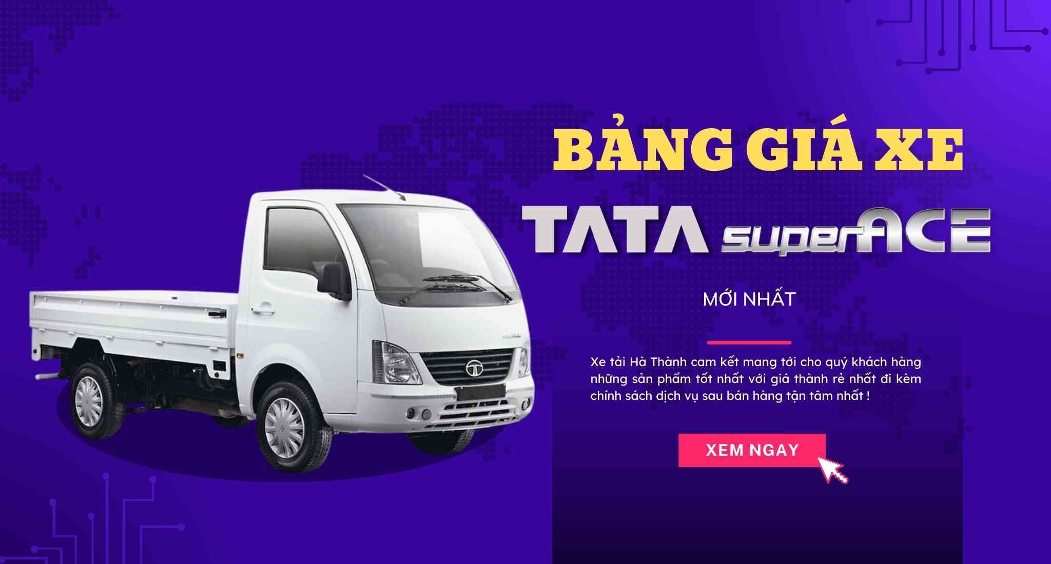 Dernier prix du camion Tata Super Ace