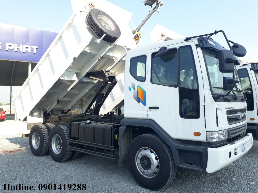 Xe tải ben Daewoo 15 tấn