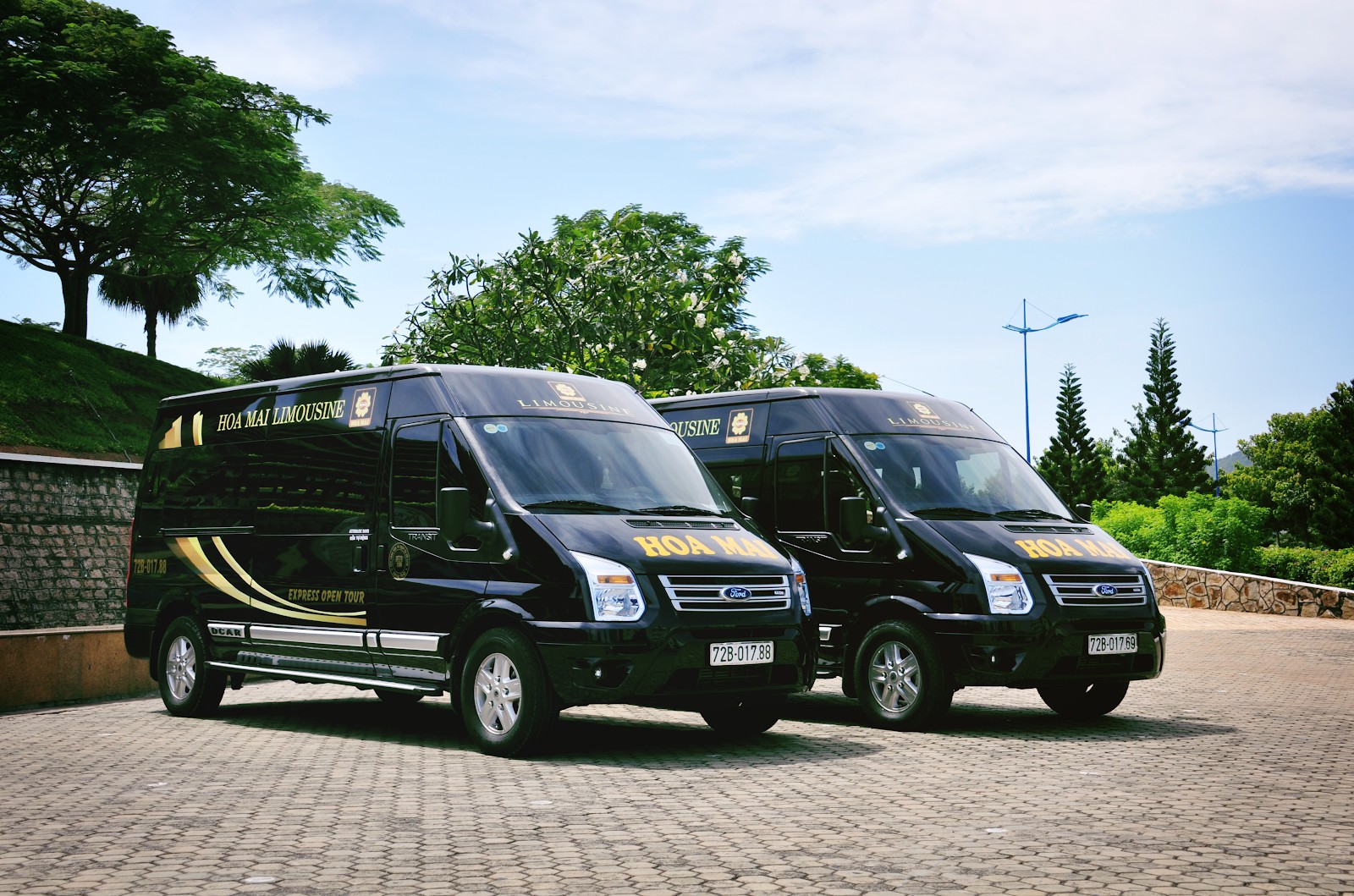 Xe Limousine Hoa Mai chất lượng cao