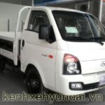 Xe tải Hyundai Porter H100 thùng lửng màu trắng
