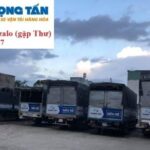 Xe tải chở hàng đi Tịnh Biên, An Giang