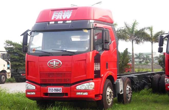 Hệ thống treo xe tải Faw 3 chân