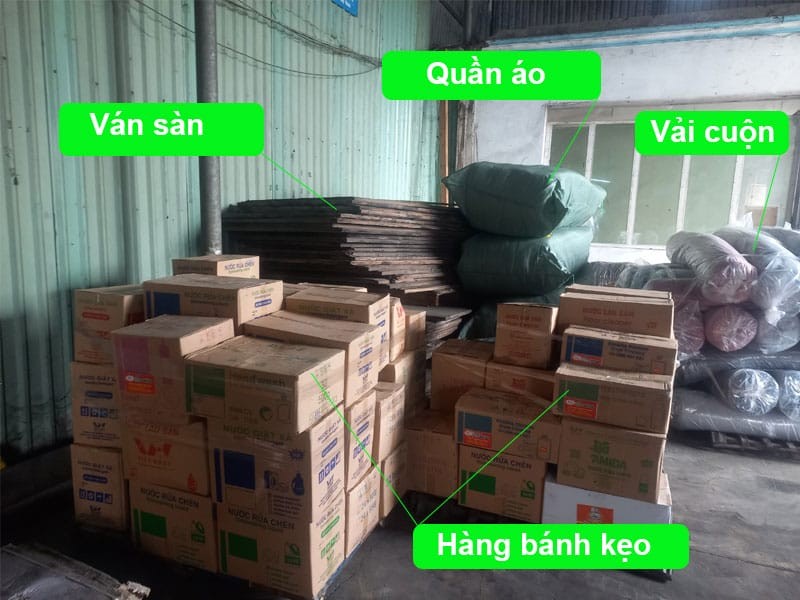 Hàng hóa gửi Kiên Giang