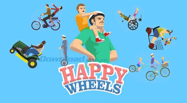 Tải game Những bánh xe vui nhộn Happy Wheels miễn phí