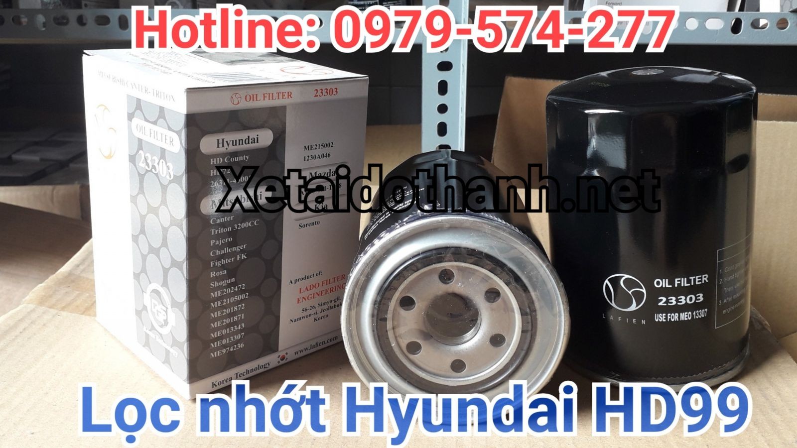 Remplacement Filtre à Huile Camion Hyundai 4 Pieds: Guide