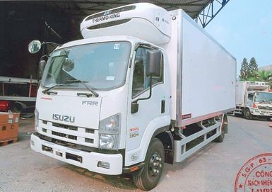 Xe Tải Isuzu 6.2 Tấn Thùng Đông Lạnh Quyền Auto Góc Nhìn Tổng Quan