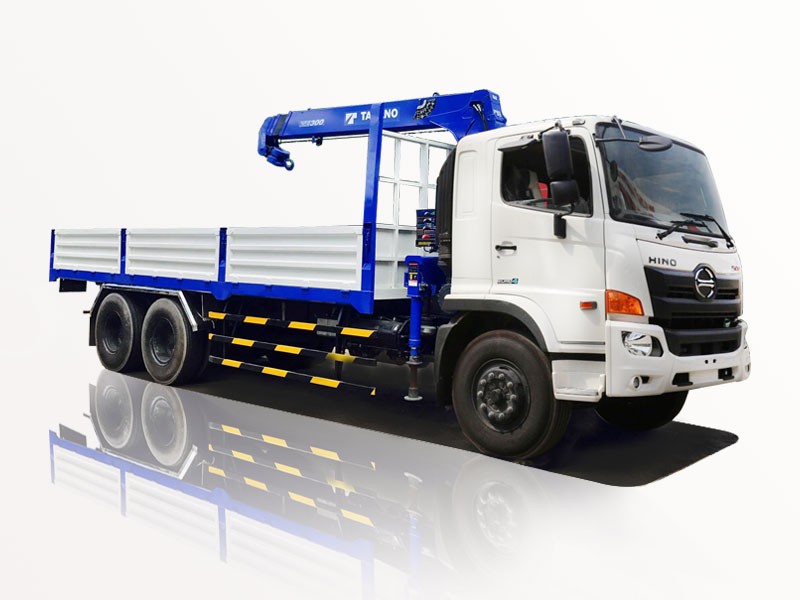 Xe tải Hino 14.5 tấn FL gắn cẩu Tadano TM-ZE303MH, bảng giá xe tải Hino gắn cẩu Tadano