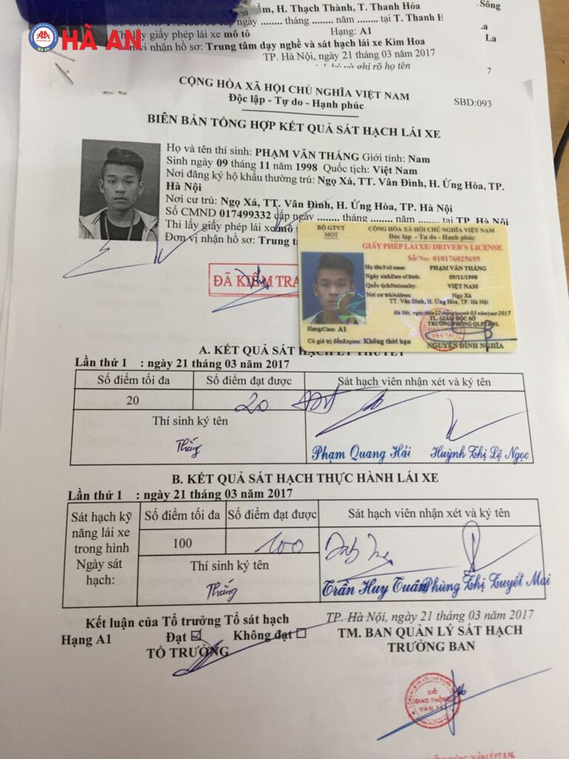 Hồ sơ gốc bằng lái xe là gì?