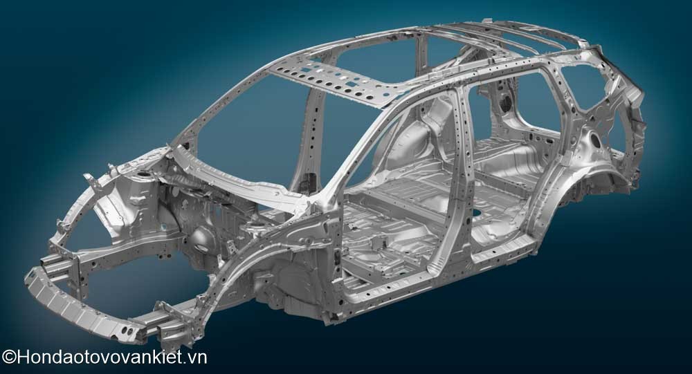 Ảnh khung gầm xe Honda CR-V 2025