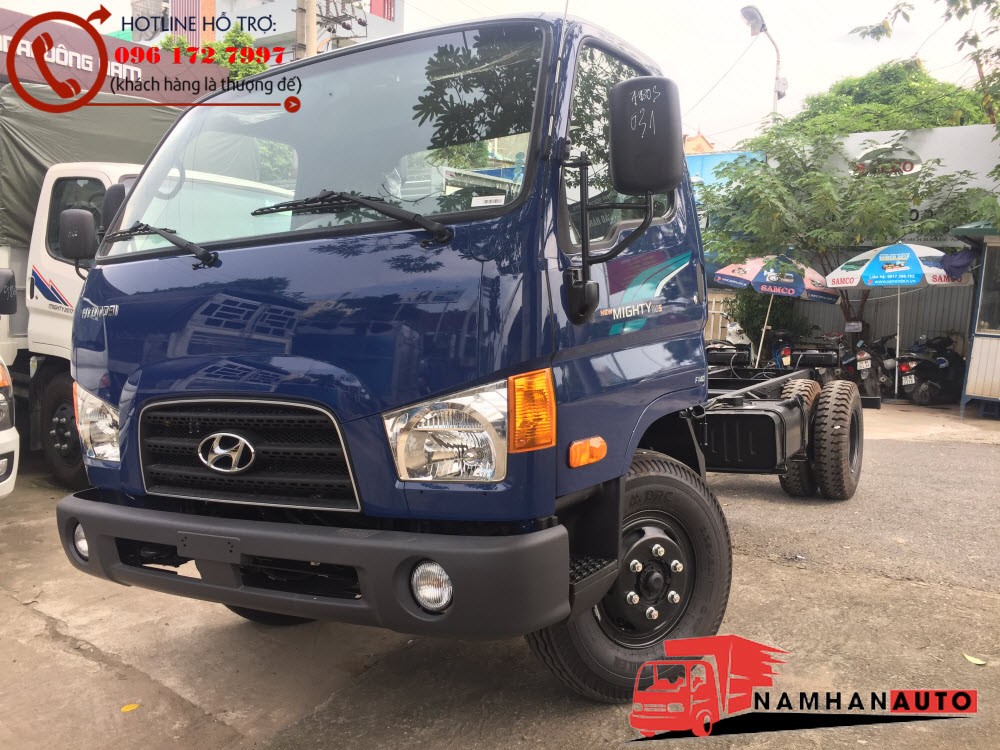 Xe tải Hyundai 110S 7 tấn thùng kín