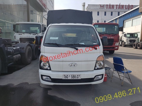 alt text: Hình ảnh ngoại thất xe tải Hyundai H150