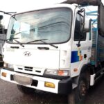Xe tải Hyundai 5 tấn HD120 đời 2003, mẫu xe tải thùng dài 6m3 và 7m2 cabin vuông máy cơ