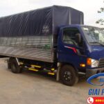 Ngoại thất xe tải Hyundai HD72 3.5 tấn thùng bạt
