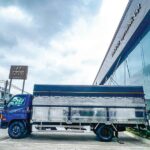Đầu xe tải Hyundai 110SL Mighty thiết kế mạnh mẽ, lưới tản nhiệt mạ crom
