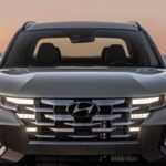 Thiết kế đầu xe Santa Cruz hoàn toàn giống Tucson.