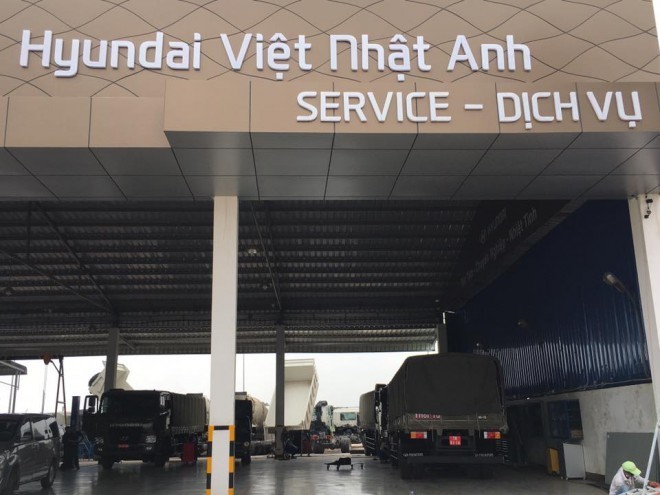 Trung tâm dịch vụ sửa chữa Hyundai