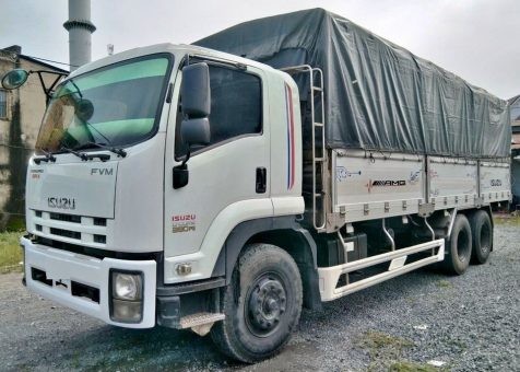 Xe tải Isuzu 15 tấn đời 2014, thùng nhôm, inox, bền đẹp và tải trọng cao