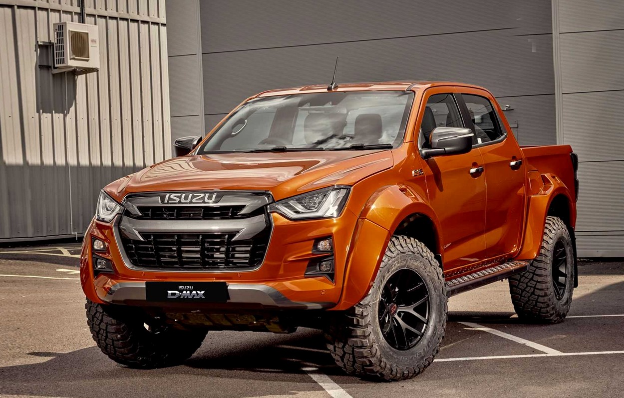 Isuzu D-max độ với các tính năng an toàn được nâng cấp