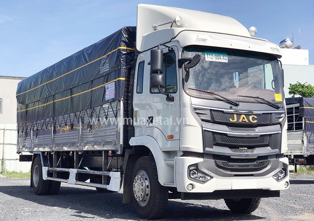 Xe tải JAC A5 thùng dài phù hợp chở hàng nhẹ và cồng kềnh