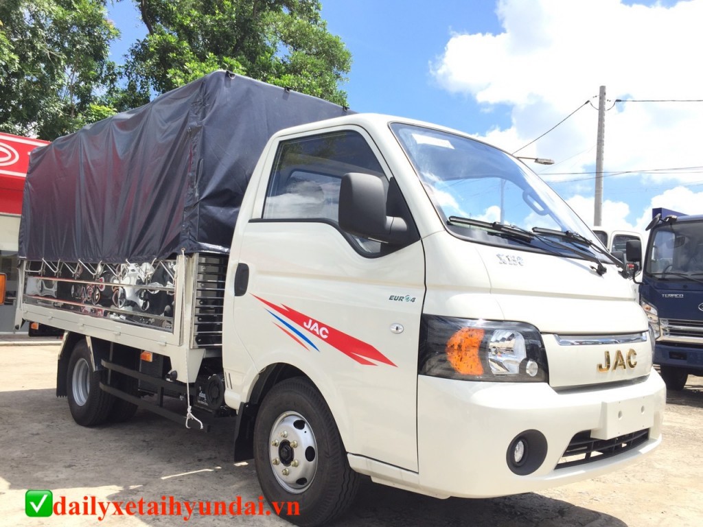 Xe tải Jac X150 1.5 tấn với thiết kế ngoại thất mạnh mẽ, hiện đại