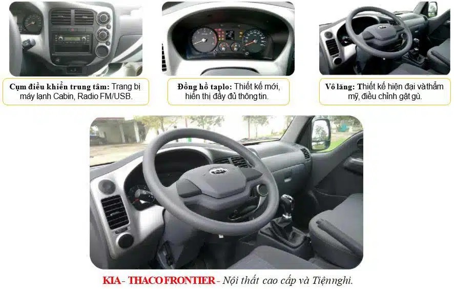 Nội thất xe Kia K200